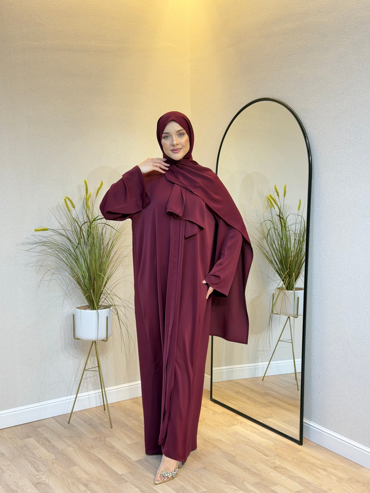 Abaya avec foulard