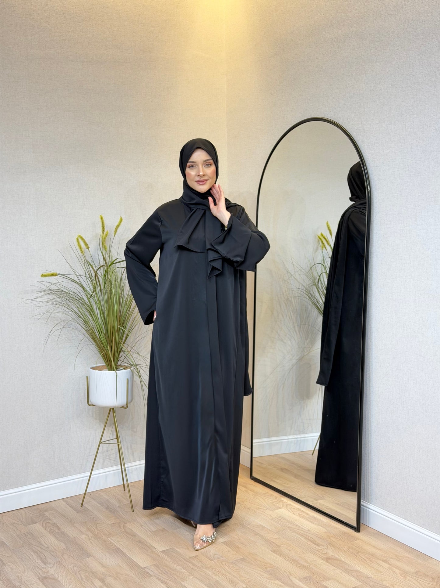 Abaya avec foulard